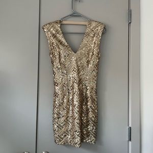 Sequin mini dress
